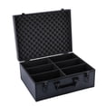 thumbnail image 5 of Card Storage Box Trading Card Organizer Aluminum Alloy Secure Lock EVA Foam Inserts for Collectors and Enthusiasts, 5 of 9