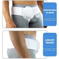 thumbnail image 4 of Cinturón de hernia LIUYMXG soporte inguinal ajustable, 4 of 5