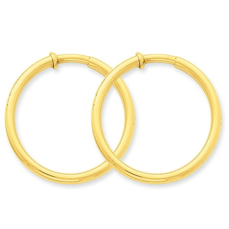 14k Non Pierced Hoop Earrings X99 14k Non Pierced Hoop Earrings X99