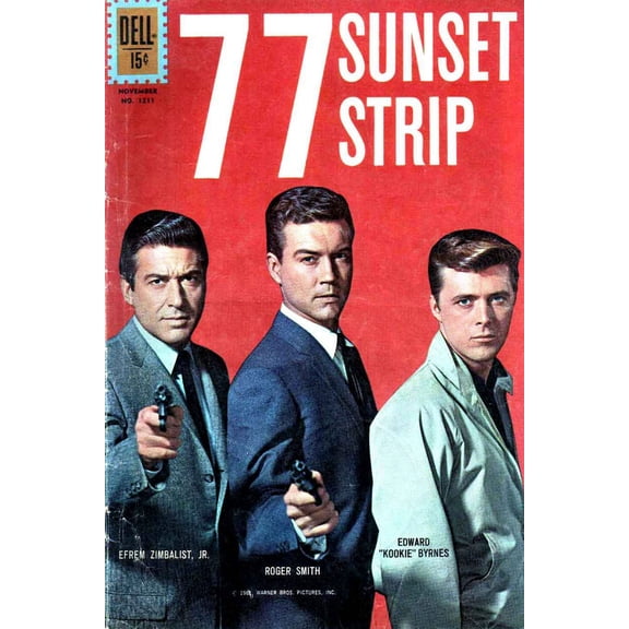 77 Sunset Strip Poster 16x24 16inx24in Multi Color Rectangle Bad Dog Posters