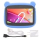 thumbnail image 1 of Tableta para niños de 7 pulgadas con forma de osito, 2 GB, 32 GB, 5000 mAh, CPU Octa Core, tableta de 7 pulgadas, enchufe estadounidense de 100 a 240 V, 1 of 8