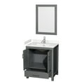 thumbnail image 5 of Wyndham Collection WCS141430SLGC2UNSM24 Sheffield 30" Free Standing Single Basin Vanity, 5 of 7