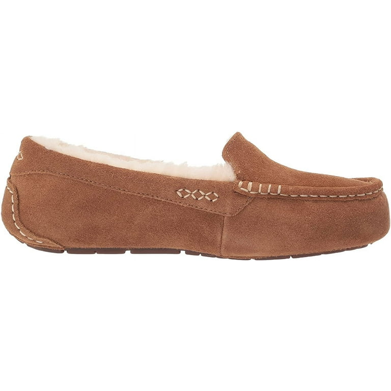UGG Womens Ansley Slipper 10 Wide Chestnut Walmart
