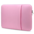 thumbnail image 1 of B2015 Laptop Sleeve Soft Zipper Pouch 15'' Laptop Bag Replacement for MacBook Air Pro Ultrabook Laptop Pink, 1 of 8