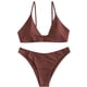 thumbnail image 4 of Trajes de baño tankini para mujer Traje de baño diario para mujer Conjunto de traje de baño conservador de cuerpo cómodo Traje de baño de dos piezas para mujer, 4 of 5