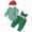R635-Green, variant on NOLDARES Infant Newborn Baby Girl Fall Winter Clothes Set 3Pcs Romper Flared Pants Headband Long Sleeve Outfits,Brown,12-18 M