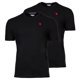 thumbnail image 1 of U.S. POLO ASSN. Camiseta de hombre paquete de 2 - cuello redondo, logo bordado, algodón Negro L (Large), 1 of 4