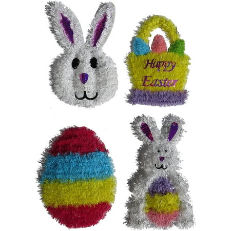 Couronne de Pâques lapin et œufs - Kits créatifs Pâques - 10 Doigts