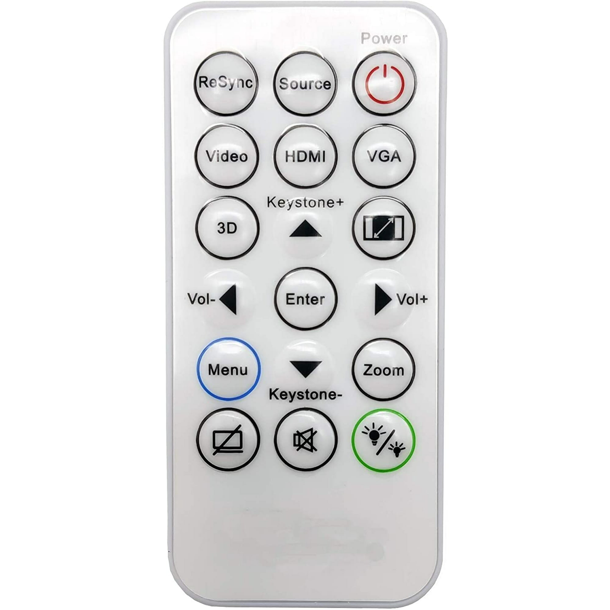 INTECHING SP.8VH02GC01 Projector Remote Control for Optoma DAESSGN