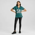 thumbnail image 4 of Women's Nike Thomas Booker IV Midnight Green Philadelphia Eagles Team Game Jersey, 4 of 7