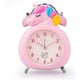 thumbnail image 1 of Girls Alarm Clock, Silent Clock With Night Light & Loud Alarm, Pink, 1 of 2