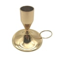 thumbnail image 2 of Small Handheld Metal Candleholder for Home Decor and Table Centerpiece, 2 of 6