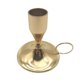 thumbnail image 2 of Portavelas pequeño de metal de mano: soporte portátil para velas cónicas con anillo lateral para un transporte seguro, base resistente para un uso seguro sobre la mesa, diseño compacto para decora, 2 of 6