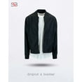 thumbnail image 4 of ShirtBANC Outfits Mens Dropcut Tee and Bomber Jacket Set Perfect Fashion Wardrobe, 4 of 7