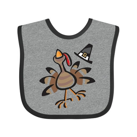 

Inktastic Happy Thanksgiving Turkey Gift Baby Boy or Baby Girl Bib