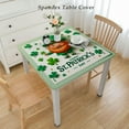 thumbnail image 2 of nygtbtfer Tablecloths- Plastic Table Covers Green Patricks Party Supplies Happy St Patrick's Day Table Cloths, 2 of 7
