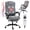 Grey, variant on BRTHORY Massage Office Chair with Foot Rest,8 Points Vibration and Heat Ergonomic Executive Desk Chair , High Back Office Chairs with Reclining Computer Chair