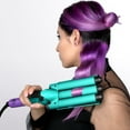 thumbnail image 6 of Bed Head Wave Affair Jumbo 3 Barrel Ceramic Hair Waver, Ambre, 6 of 11