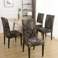 thumbnail image 2 of Chair Covers for Dining Room Set of 4,Stretch Spandex Parsons Chair Slipcover 4 Pack,Washable Anti-dust Chair Seat Cover for Kitchen,Wedding,Party, 2 of 6