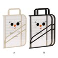 thumbnail image 3 of tamizeot Practical Book Bags For Kids With Handle For Easy Carrying A4 School Book Bag Student Book Pouch B, 3 of 6