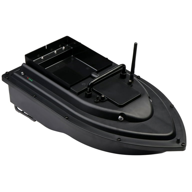 Suzicca RC Fishing Bait Boat RC Boat Fish Finder 0.75kg Loading 500M Remote  Control Double Motor Night Light 
