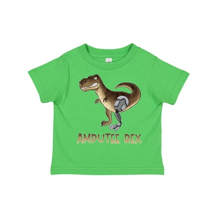 

Inktastic Limb Loss Awareness Amputee Rex with Prosthetic Leg Gift Toddler Boy or Toddler Girl T-Shirt