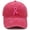 Red, variant on Women's Baseball Cap Soft Washed Ribbon Embroidered Adjustable Unisex Baseball Cap Trucker Hats Women Gray