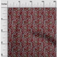 thumbnail image 1 of oneOone Cotton Poplin Fabric Leaves & Floral Block Decor Fabric Printed BTY 56 Inch Wide, 1 of 5