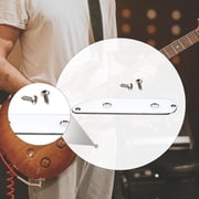 MERIGLARE Bass Guitar Control Plate Mounting Plate Musical Instruments for Electric Guitar 4.57inch Length Metal Parts Bass Parts