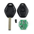 thumbnail image 4 of Wholesalekey Replacement for 1999 - 2009 BMW LX8FZV 3 Buttons Remote Key Fob 315MHz,2 Pack, 4 of 6