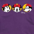 thumbnail image 2 of Disney - Mickey & Friends - Minnie Mouse - All the Faces of Minnie - Men's Short Sleeve Graphic T-Shirt, 2 of 4