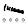 thumbnail image 4 of Ayna Decors Brass Bathroom Sink Drain Stopper with Overflow in Black, 2 Pack, 4 of 6