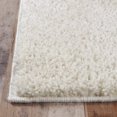 thumbnail image 3 of BNM Solid Indoor Shag Runner or Area Rug, 8' x 10', Ivory, 3 of 8