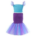 thumbnail image 4 of Toddler Baby Girls Summer Clothes Tutu Dreams Memaid Dress Outfit Girls Birthday Party Dress Up Ifts Casual Clothes for 2-3 Years, 4 of 4
