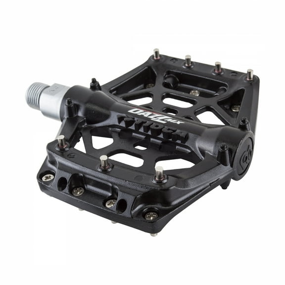 Tioga Spyder Dazz MX Pedals 9/16" Boron Axle Aluminum Body Removable Pins Black