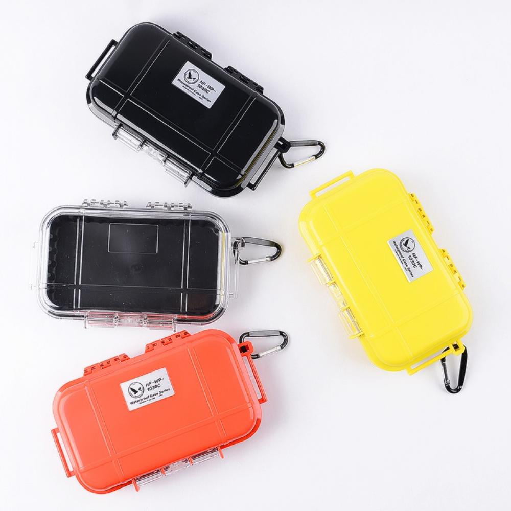 Outdoor Shockproof Waterproof Box Survival Airtight Case Holder For Storage  Matches Small Tools Edc Travel Sealed Containers Q0Z8 