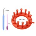 thumbnail image 2 of Jinyi Flower Loom Knitting, Wool Loom Set With , Hook Nstructs, S Round Knitting Loom For Hat Socks, Ter Loom For(1 Set, Mu, 2 of 4