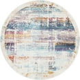 thumbnail image 2 of Rugs.Com Malibu Collection Round Rug ‚Äì 5 Ft Round Multi Low-Pile Rug Perfect For Kitchens, Dining Rooms, 2 of 4