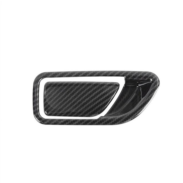 Car Co-pilot Storage Box Switch Trim Cover Sticker for 2021 2022 Sport Accessories (ABS Fiber)