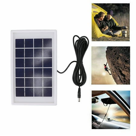 

Octpeak Solar Panel Kit 3W 6V Solar Panel High Conversion Efficiency Semi Flexible Polycrystalline Silicon Solar Panels For Cars Ships Planting 3W 6V Solar Panel Charger