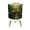 Color 3, variant on Small Trash Can with Lid Flamingo Vibrant Jungle Colorful Sunset Sky 1.8 Gallon Dog Proof Trash Can Round Garbage Can Waste Bin Wastebasket for Bathroom Bedroom Living Room