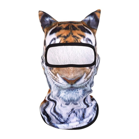 Clear Face Mask Summer Sunscreen Outdoor Face Mask Pattern Face Gini Headmask Sunscreen for Face,Halloween Face Mask,Halloween Face Masks