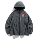 thumbnail image 3 of Chaquetas de senderismo para hombre y mujer, chaqueta impermeable, transpirable, de secado rápido, con capucha, para parabrisas, abrigo, rompevientos, Ropa de Trabajo, 3 of 4