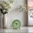 thumbnail image 2 of Unique Bargains 1pc Silent Operation Mechanical Alarm Clock 4.3" x 2.2" x 4.5" Green, 2 of 5
