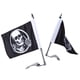 thumbnail image 3 of Kit de Asta de Bandera ANGGREK Cromadas Con Bandera de Calavera, 3 of 8