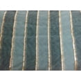 thumbnail image 2 of Cotton Chanderi fabric Mint with blue x gold lurex stripe 44quot; wide [11112], 2 of 3