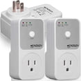 thumbnail image 1 of 2Pcs 1800W Regulador de Voltaje para Refrigerador, No Break para Refrigerador, Supresor de Picos para Lavadora, Protector Contra Sobretensiones para Cocina, Enchufe de EE. UU. AC120V (Paquete de 2), 1 of 7