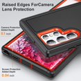 thumbnail image 3 of Antichoc Protecteur Samsung Galaxy S22 Ultra avec Support Bon Marché et Fin, 3 of 5