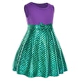 thumbnail image 1 of Camiseta interior sirena vestidos pequeños lindos niñas vestidos para niños ropa para niños, 1 of 5
