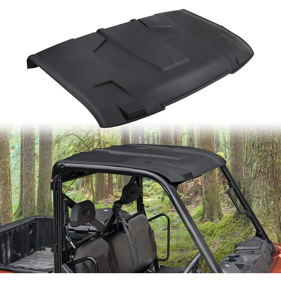 KEMIMOTO Hard Roof Top Compatible with Polaris Ranger XP 900/1000/ XP 1000/570 Three Seat Roof